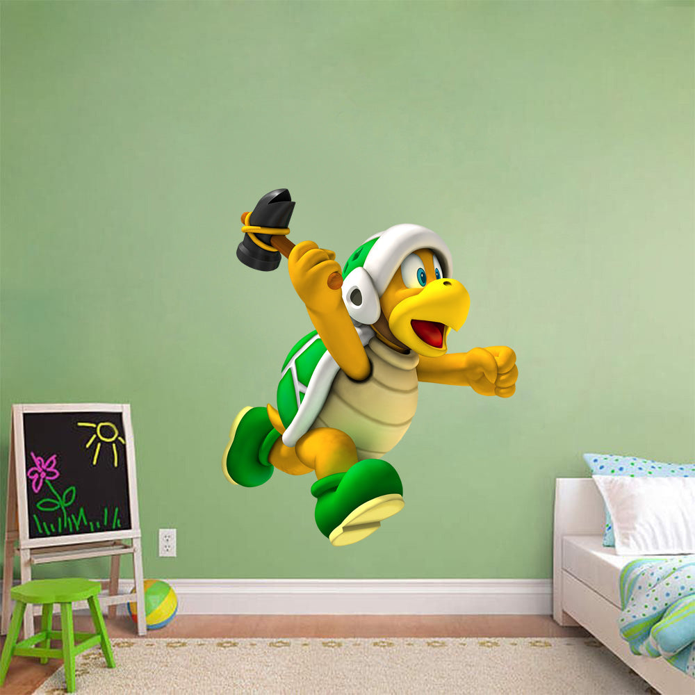 Hammer Bro Koopa Troopa Super Mario Bros Wall Sticker Decal WC22