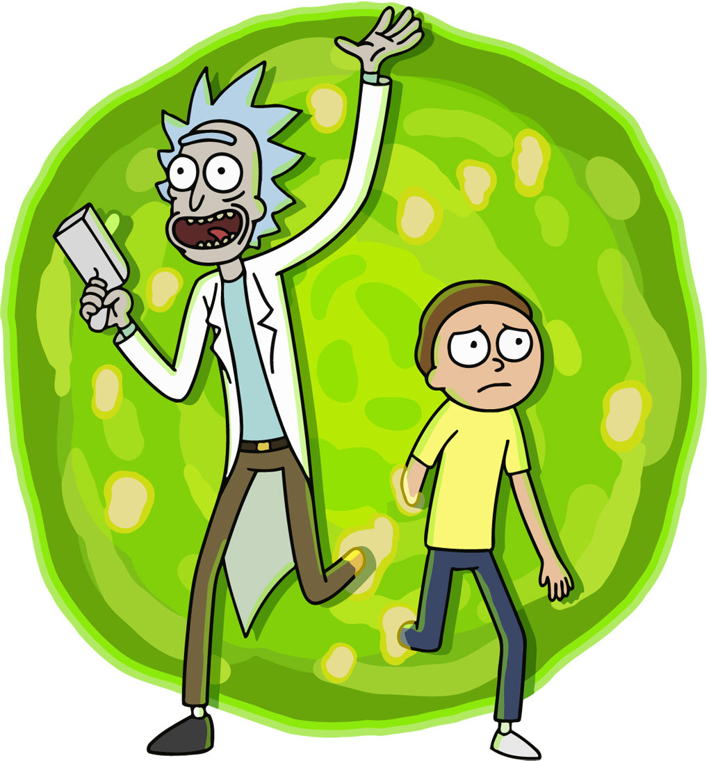 Rick And Morty Wall Sticker Decal WC23