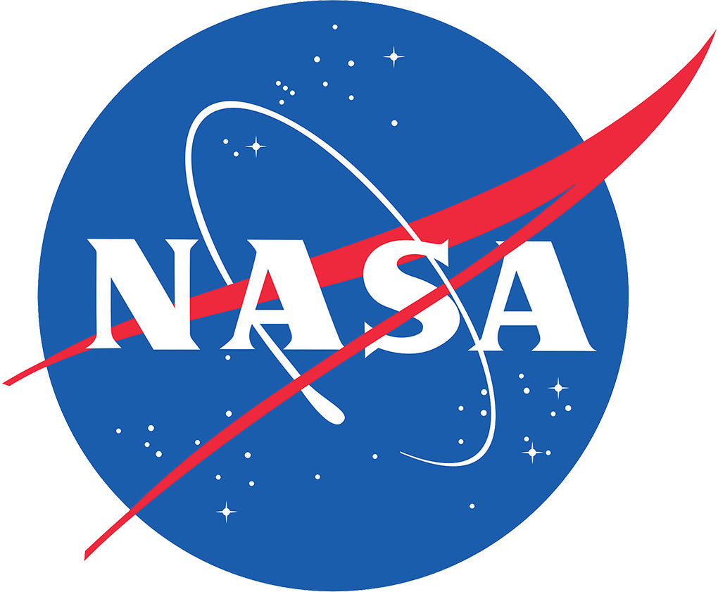 NASA Logo Space 3D Torn Paper Style Wall Sticker Decal WC251
