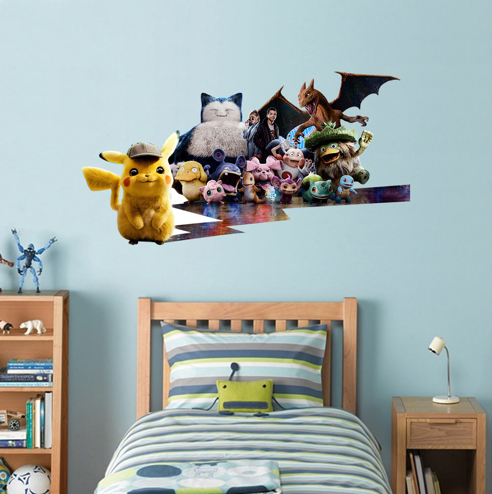 Pokemon Detective - Wall Sticker Decal WC269