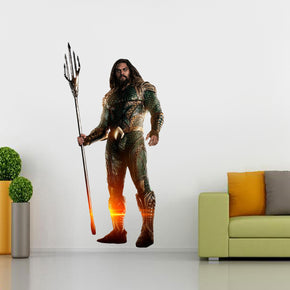 AQUAMAN Superhero Wall Sticker Decal WC26