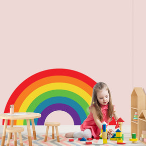 Rainbow Deep Colors Wall Sticker Decal WC277