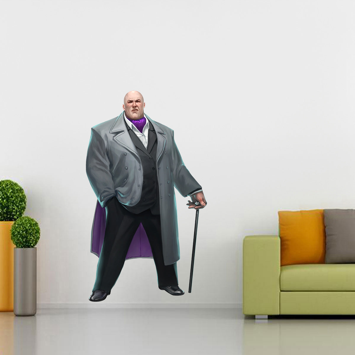 Kingpin Comics Super-Villain Wall Sticker Decal WC29
