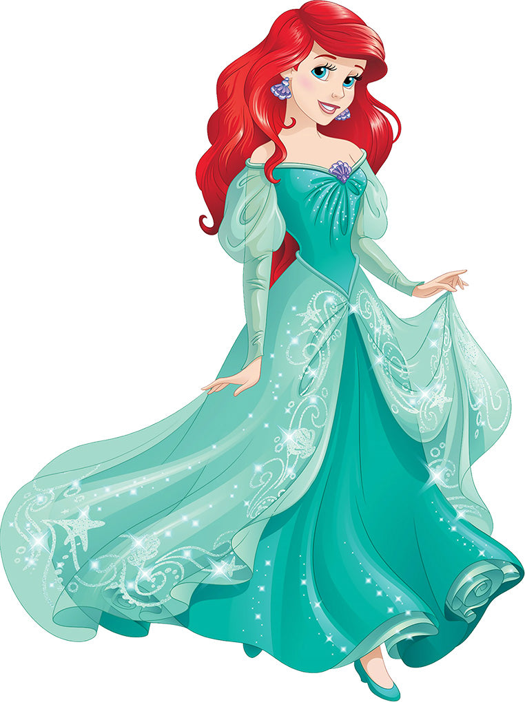 Ariel The Little Mermaid Princess 3D Wall Sticker Decal WC336