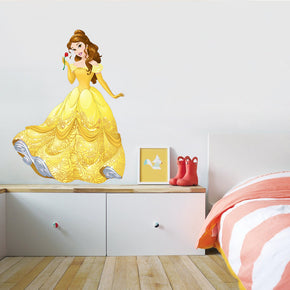 Belle Beauté & The Beast Princess 3D Wall Sticker Decal WC337
