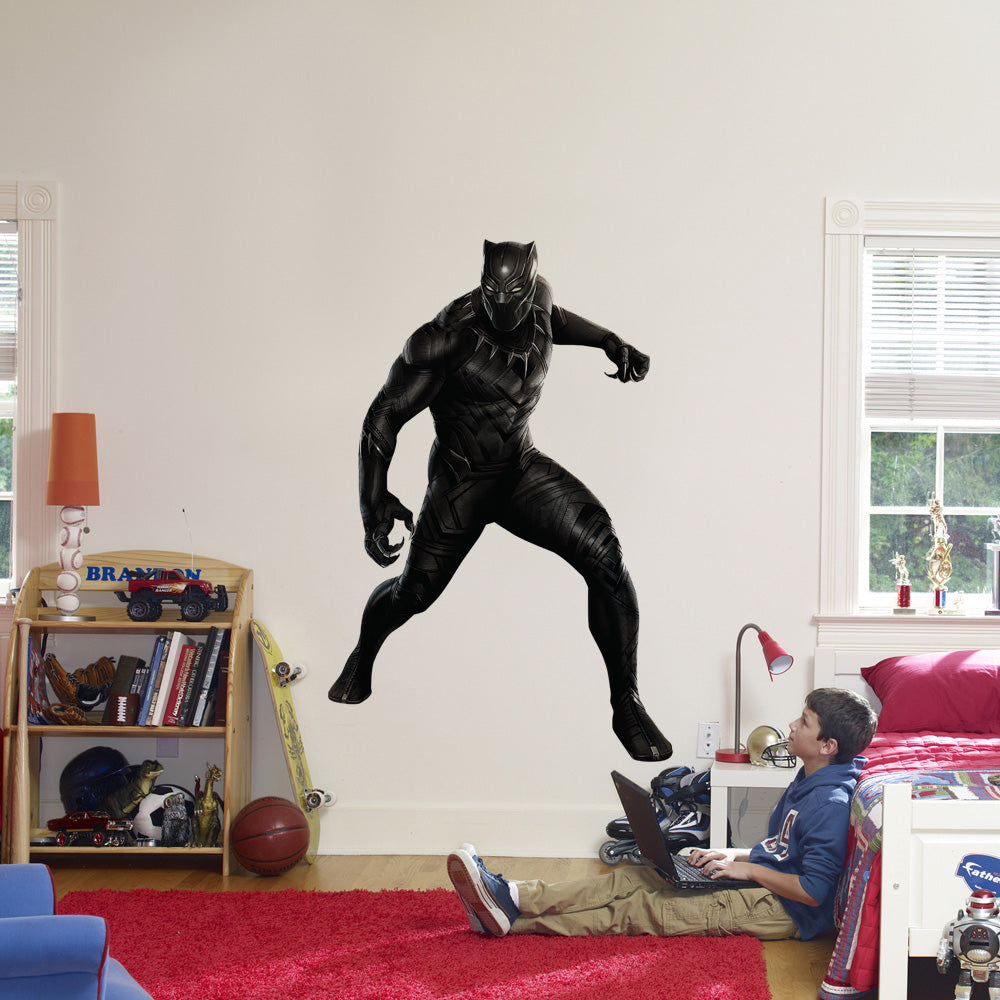 Black Panther Super Hero Wall Sticker Decal WC33