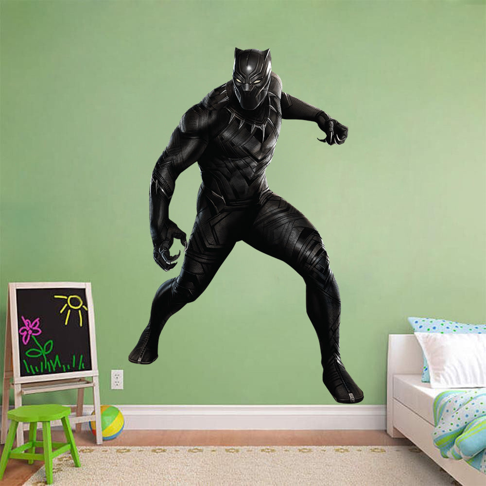 Black Panther Super Hero Wall Sticker Decal WC33