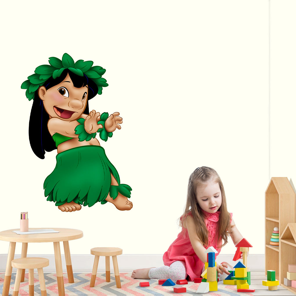 Lilo & Stitch Disney Princess 3D Sticker mural autocollant WC342