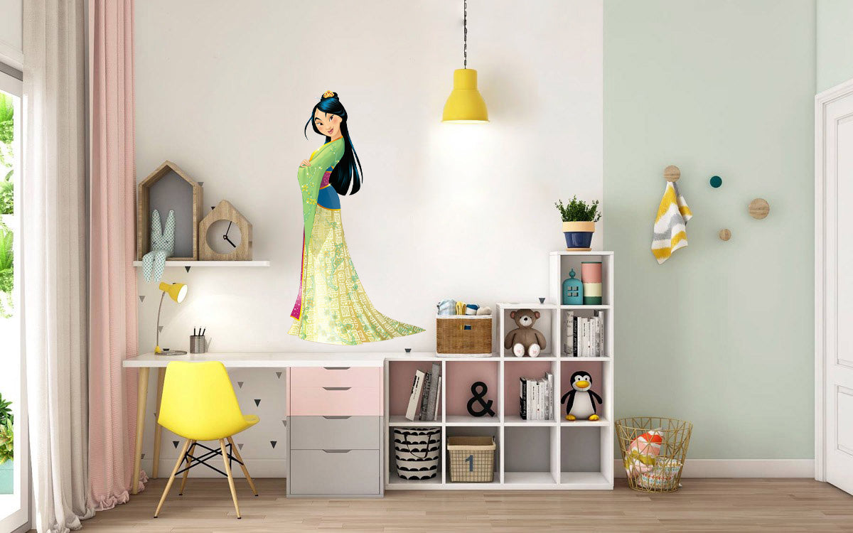 Mulan Disney Princess 3D Wall Sticker Decal WC344