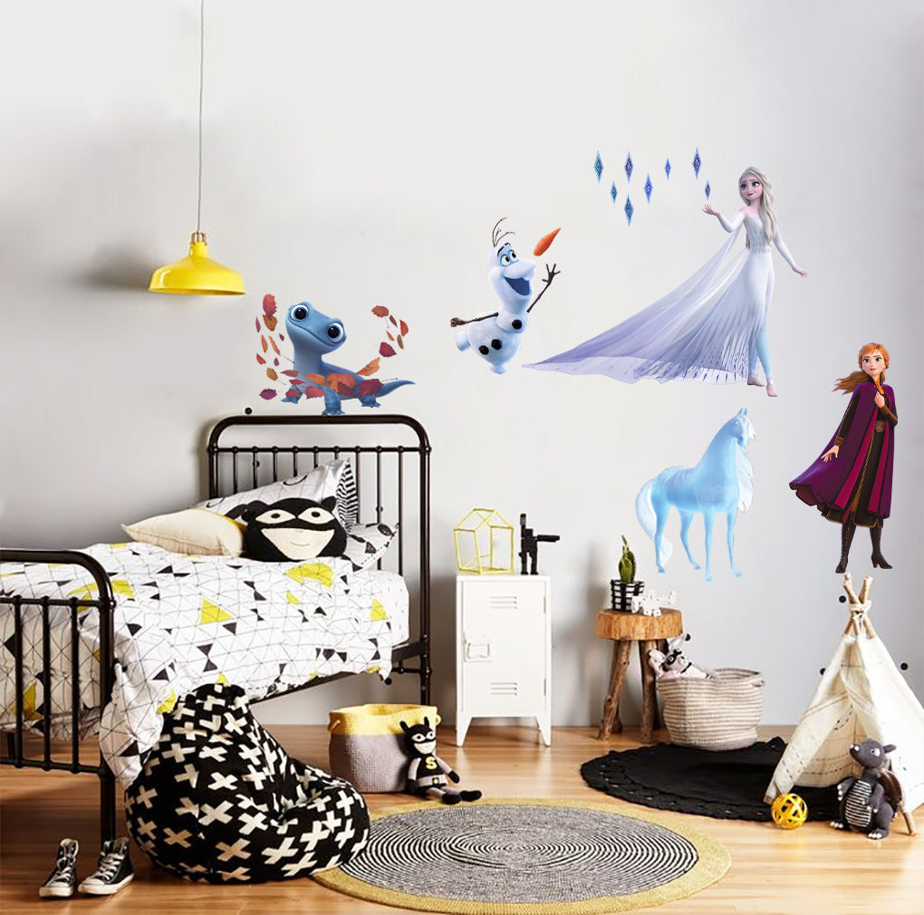 Frozen II Set Disney Wall Sticker Décalque WC347
