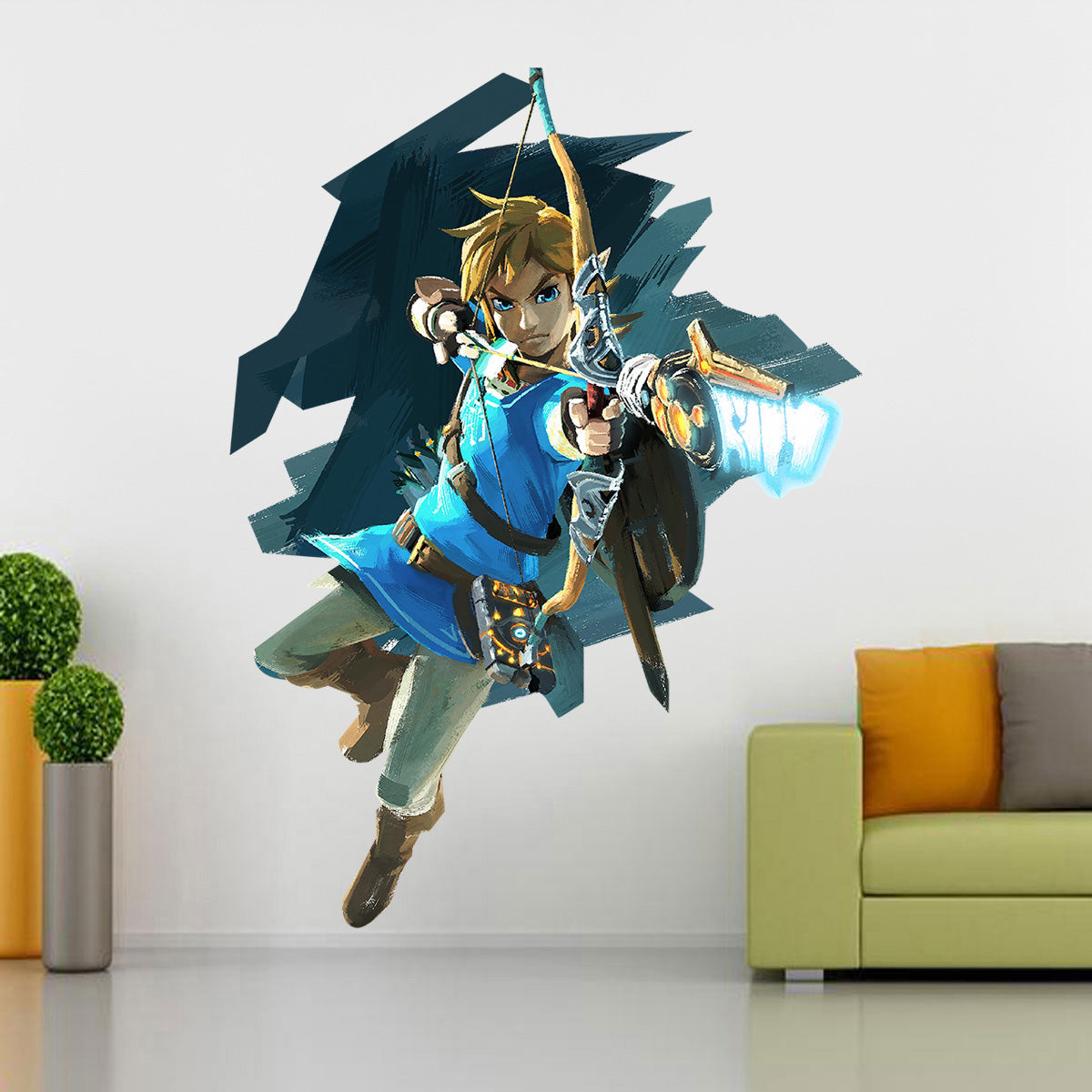 LINK Legend Of Zelda Wall Sticker Decal WC34