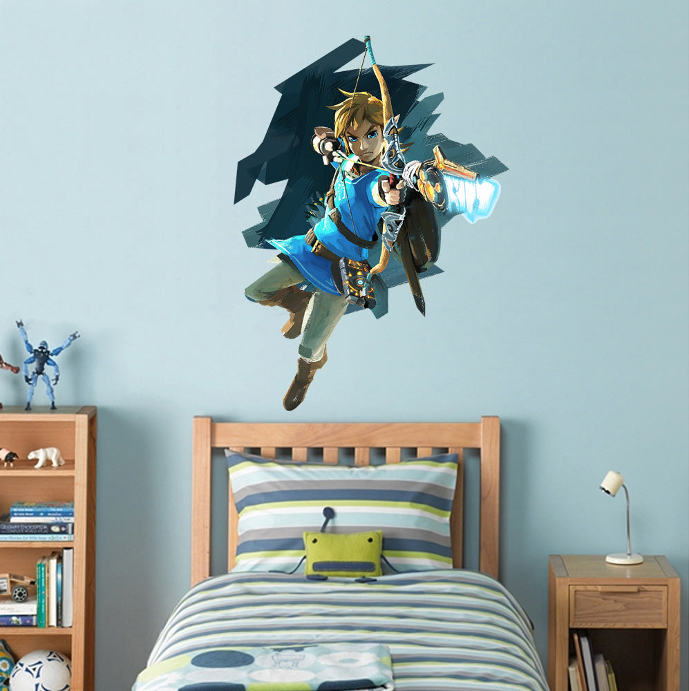 LINK Legend Of Zelda Wall Sticker Decal WC34