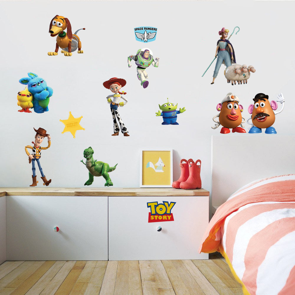 Personnages Toy Story Set Wall Sticker Decal WC356