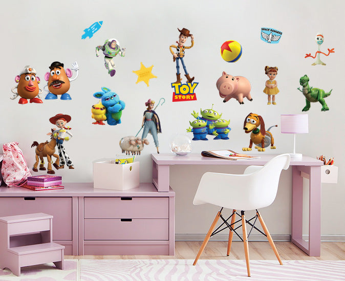 Personnages Toy Story Set Wall Sticker Decal WC356