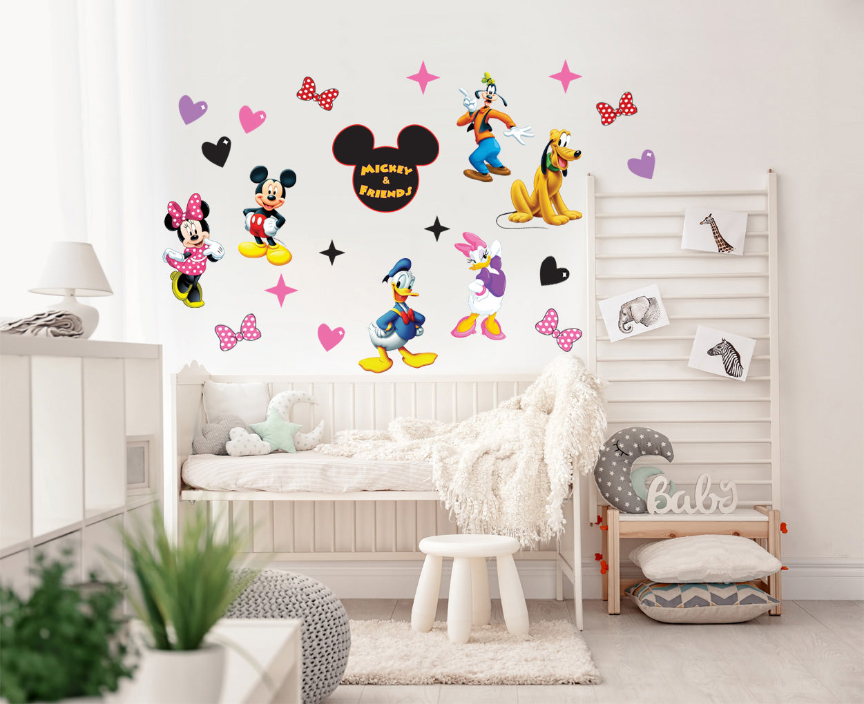 Mickey Mouse & Friends Wall Stickers Decals WC363