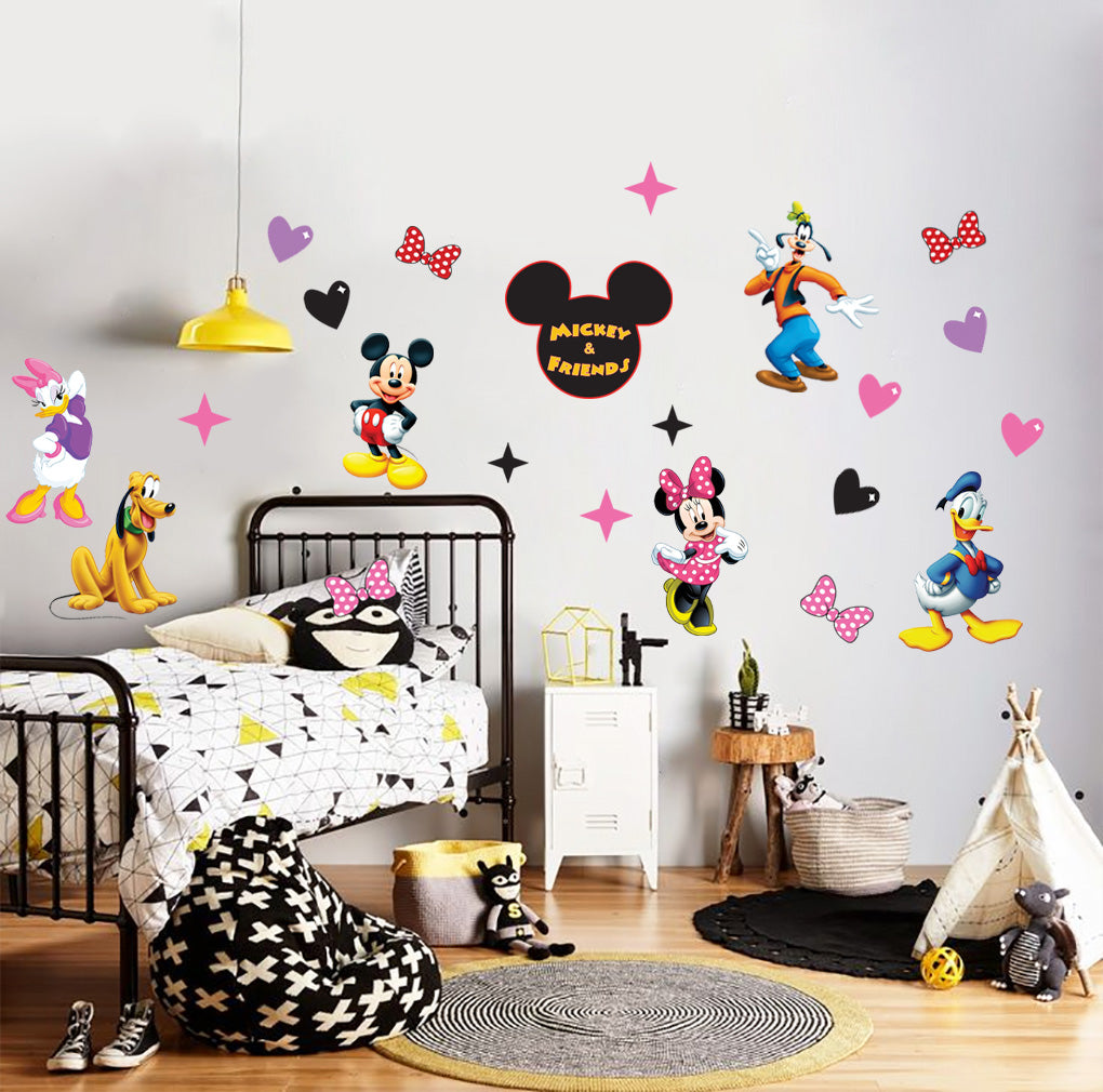 Mickey Mouse & Friends Wall Stickers Decals WC363