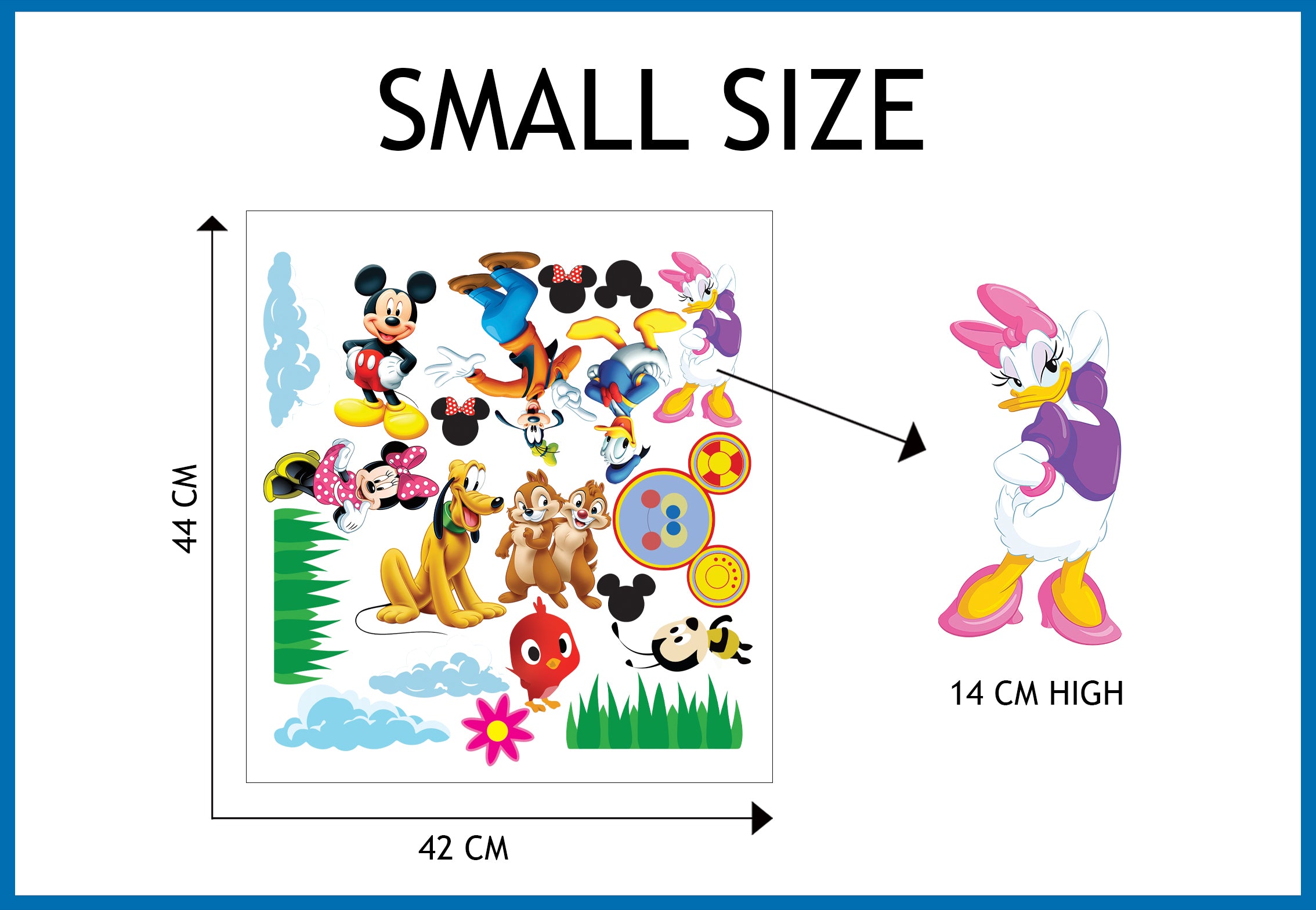 Stickers muraux Mickey Mouse & Friends Stickers WC364