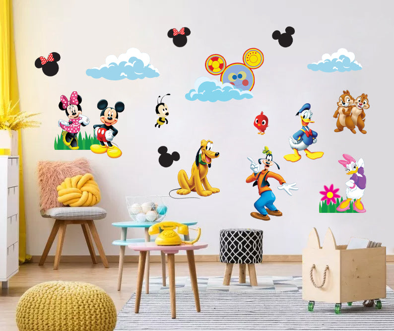 Stickers muraux Mickey Mouse & Friends Stickers WC364