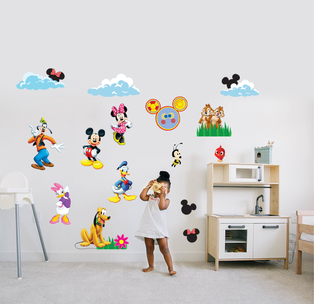 Stickers muraux Mickey Mouse & Friends Stickers WC364