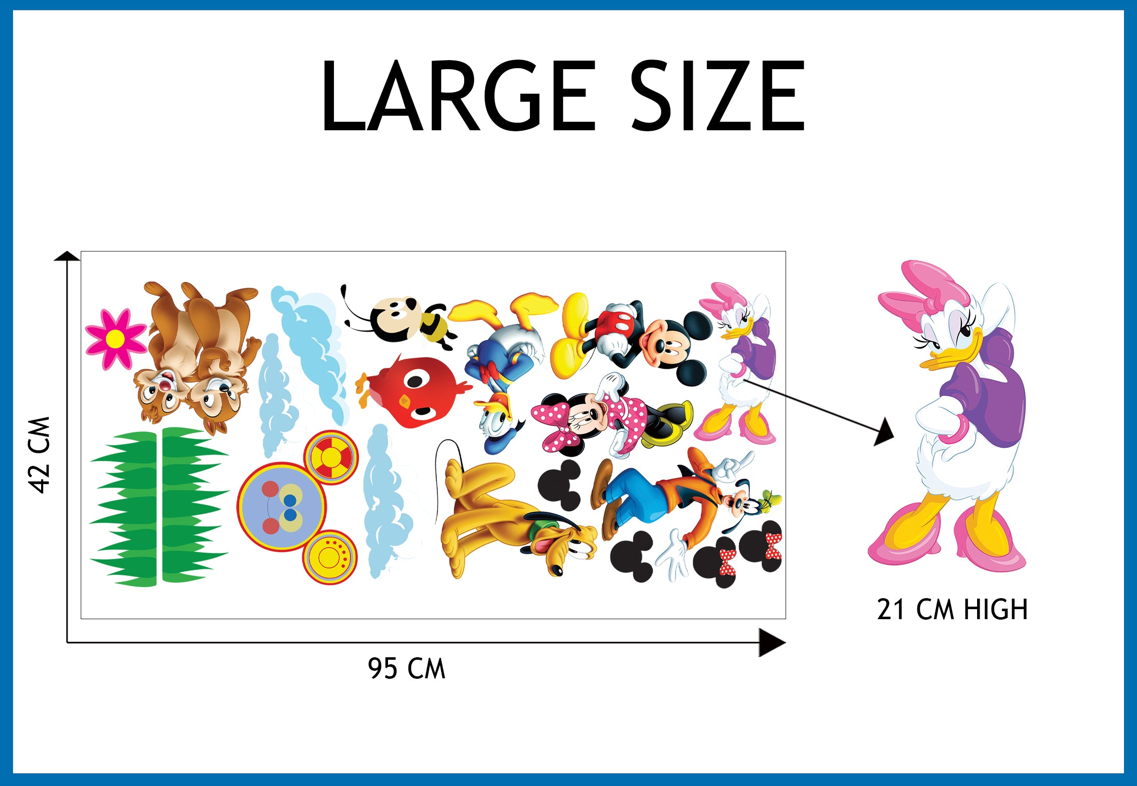 Stickers muraux Mickey Mouse & Friends Stickers WC364
