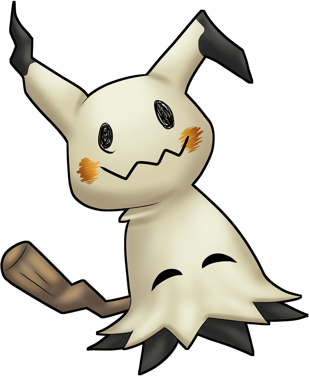 Mimikyu Pokemon Autocollant mural Décalque WC377