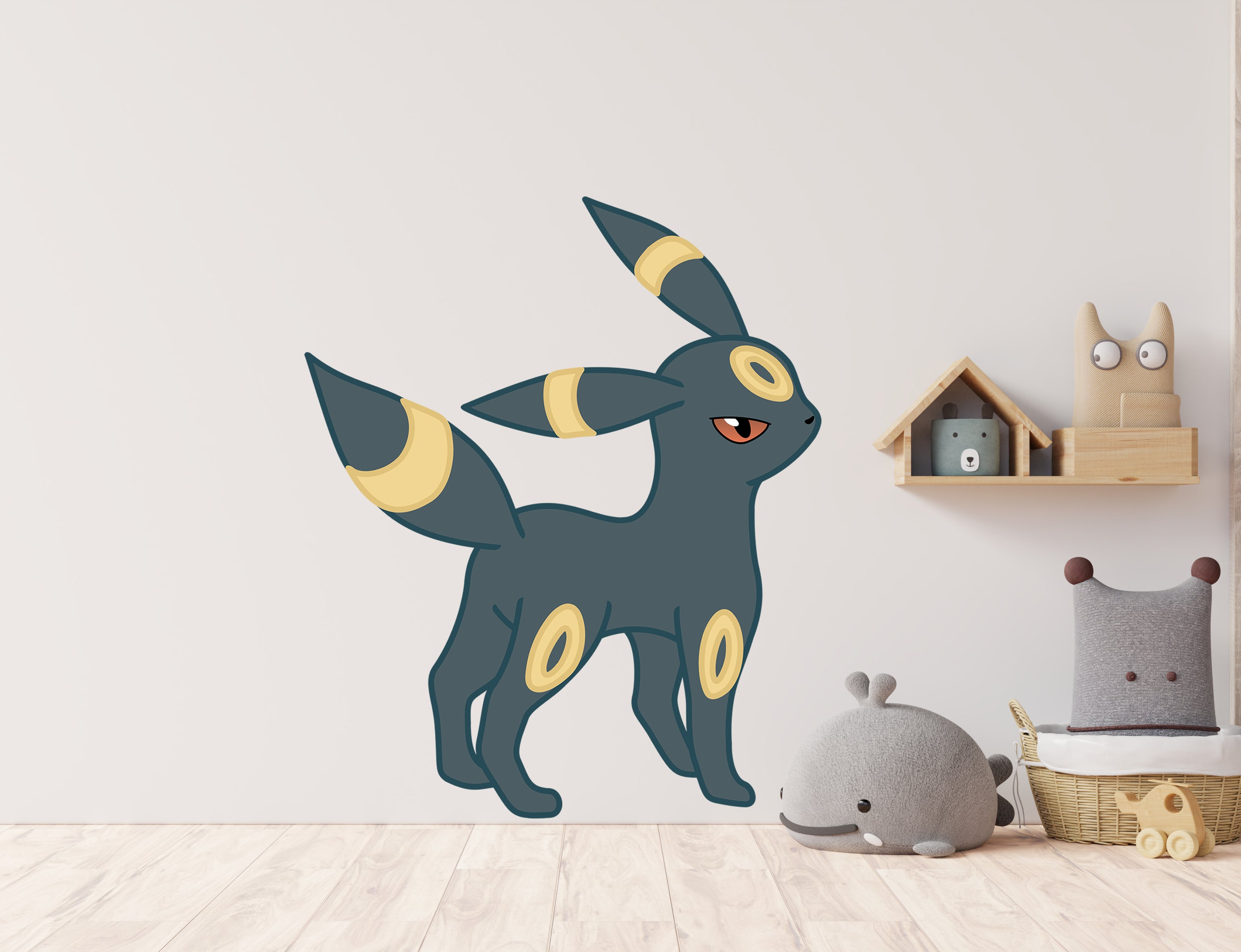Umbreon Pokemon Autocollant mural Décalque WC378