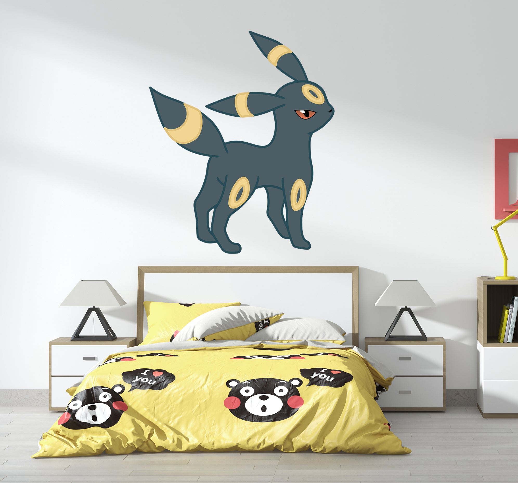 Umbreon Pokemon Autocollant mural Décalque WC378