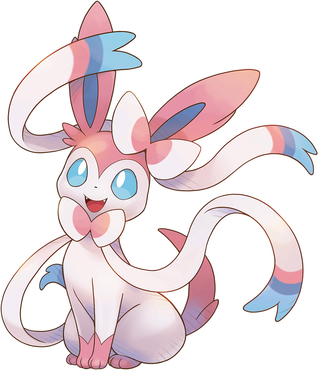 Sylveon Pokemon Autocollant mural Décalque WC379