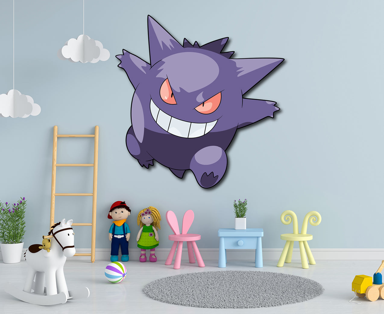 Gengar Pokemon Wall Sticker Decal WC381