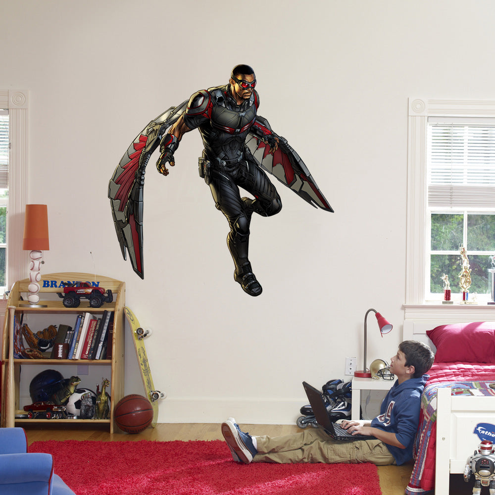 Falcon Sam Wilson Comics Superhero Wall Sticker Decal WC38