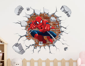 Lightning Mcqueen Cars Movie 3D Explosion Effect Wall Sticker Décalque WC248