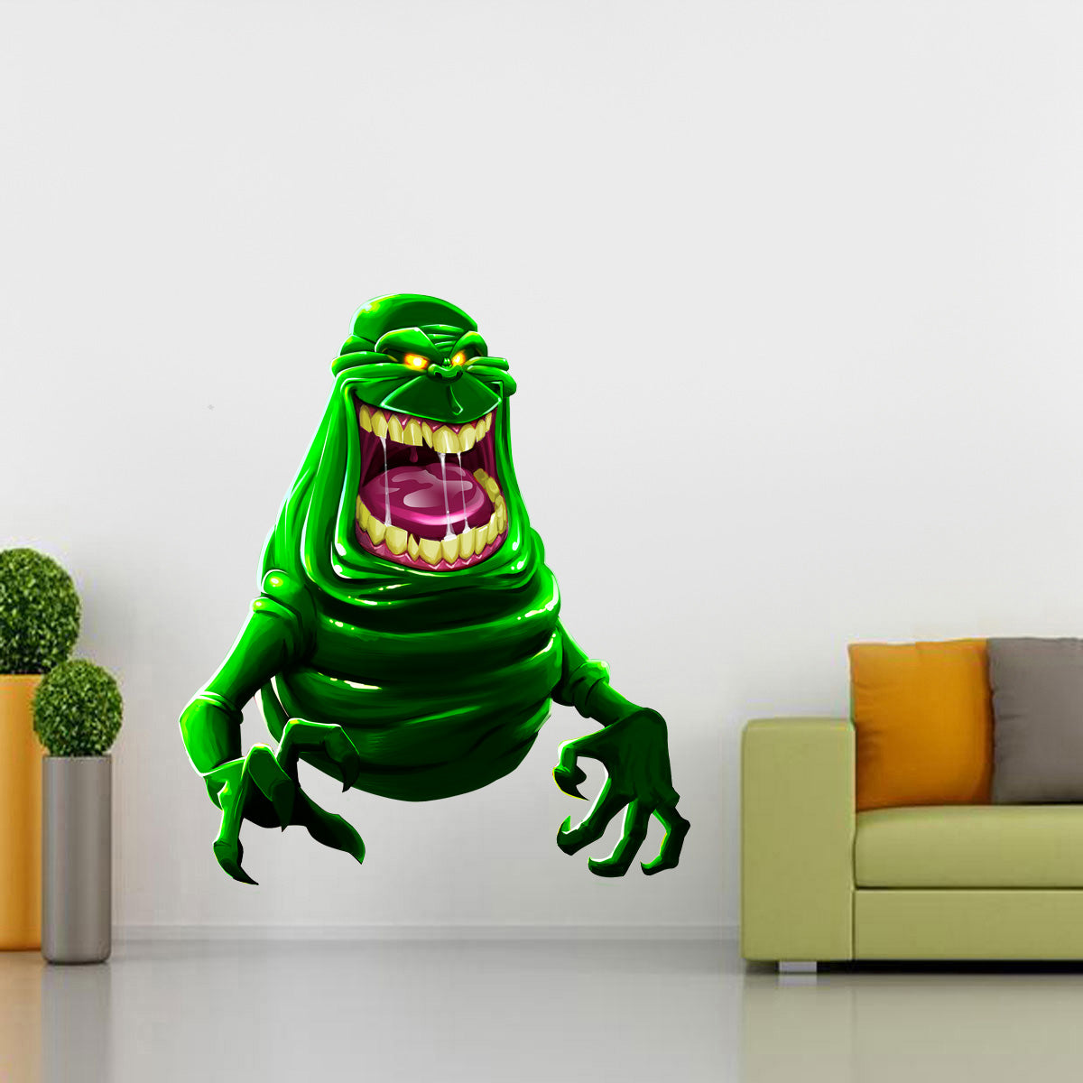 Slimer Ghostbusters Wall Sticker Decal WC63