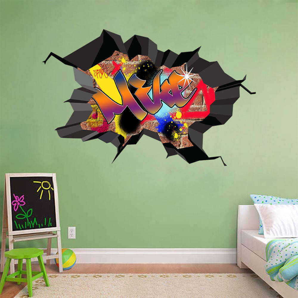 Graffiti Personalized Custom Name Wall Sticker Decal WC78