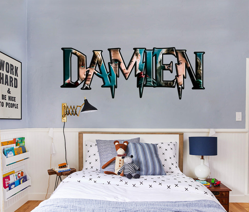 Harry Potter Personalized Custom Name Wall Sticker Decal WP156