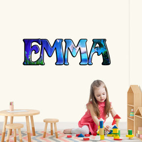 Unicorn Personalized Custom Name Wall Sticker Decal WP168