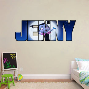 Vampirina Personalized Custom Name Wall Sticker Decal WP229