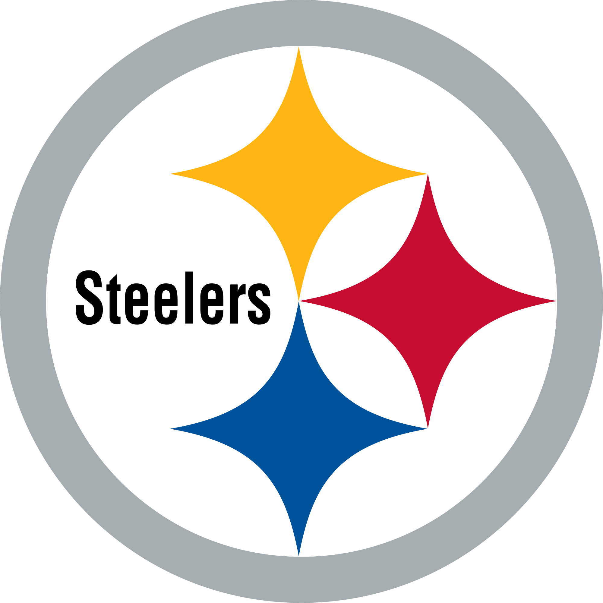 Pittsburgh Steelers Logo Personalized Custom Name Wall Sticker Decal WP299