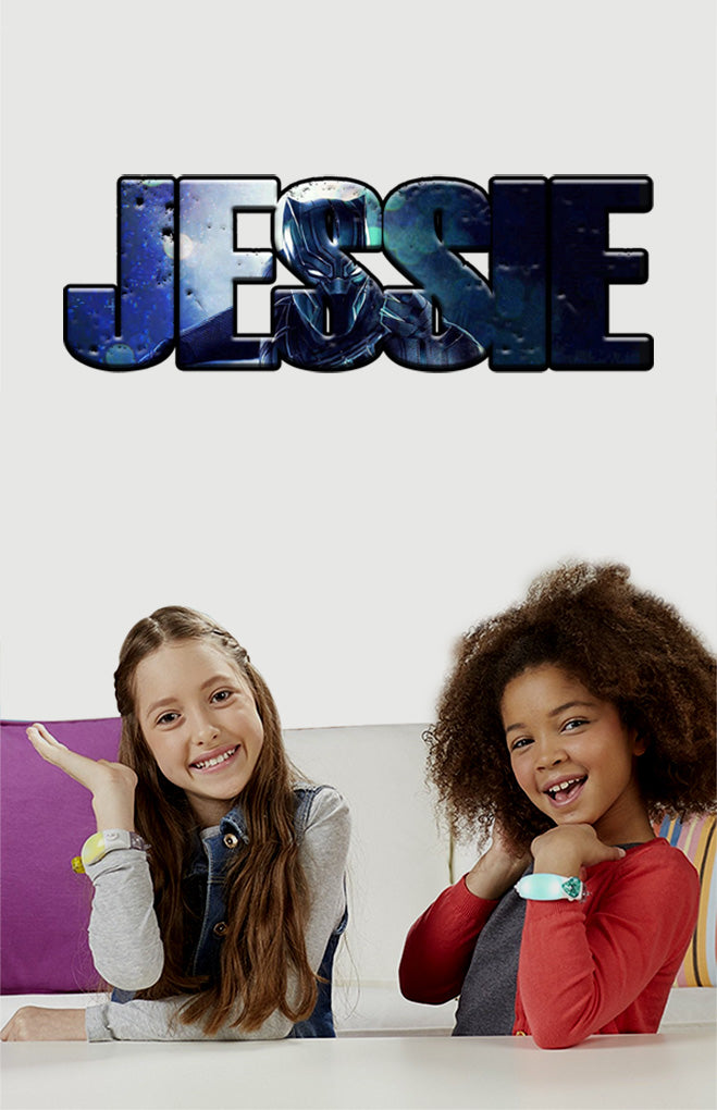 Black Panther Personalized Custom Name Wall Sticker Decal WP69