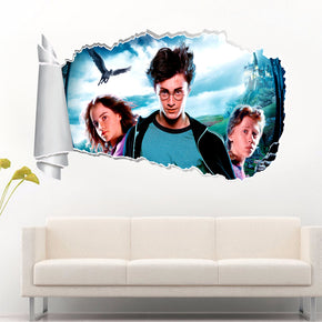 Harry Potter 3D Torn Effet sur papier Épinoche décale WT112
