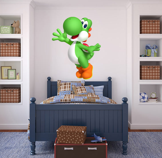 Yoshi Super Mario Bros Autocollant mural Décalque 029