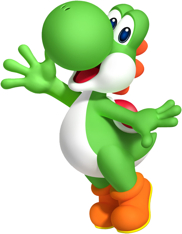 Yoshi Super Mario Bros Autocollant mural Décalque 029