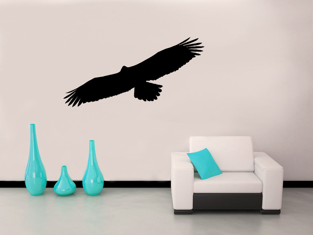 BALD EAGLE Wall Sticker Decal Stencil Silhouette ST85