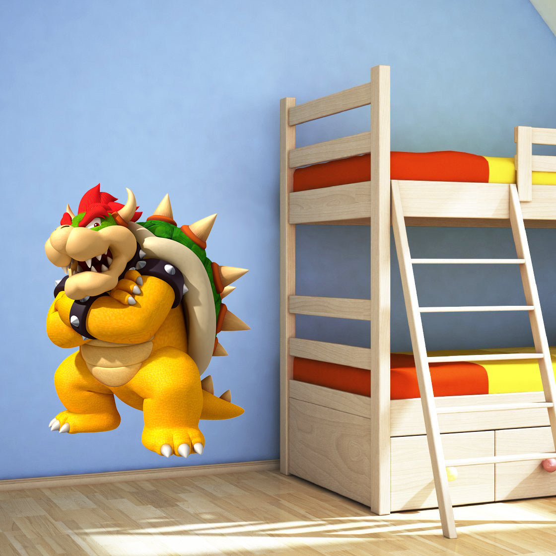 Bowser Super Mario Bros Wall Sticker Decal 025