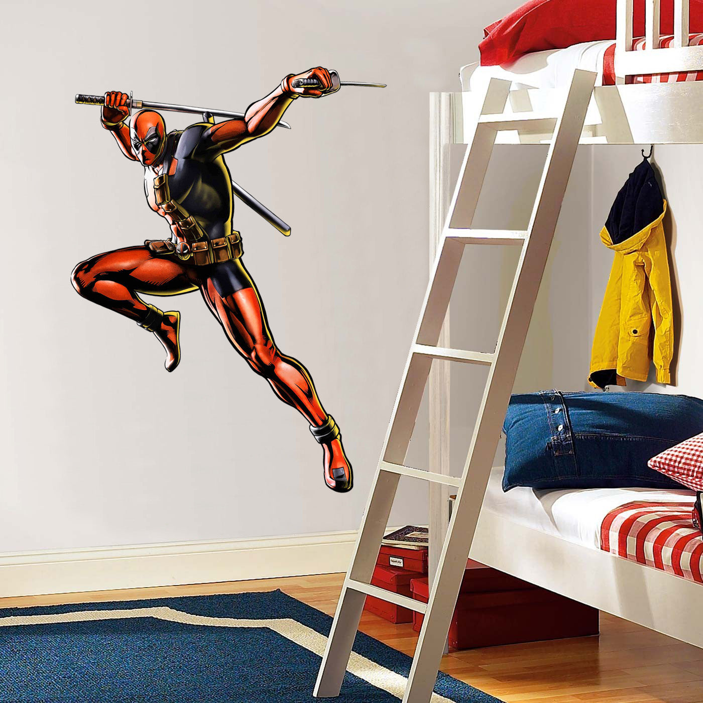 Autocollant mural Super Hero Movie Characters 037