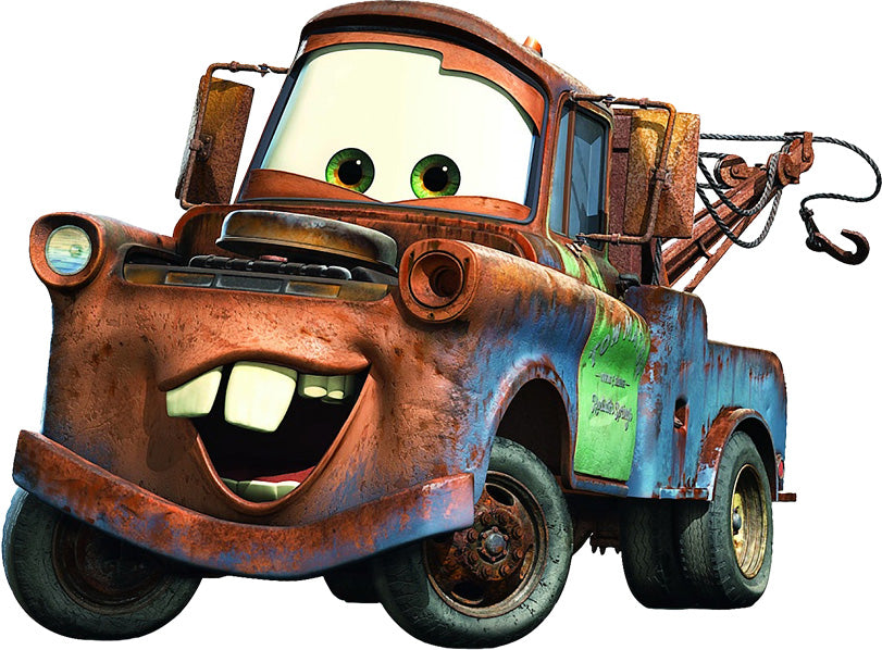 Tow Mater Disney Cars film autocollant mural autocollant C135