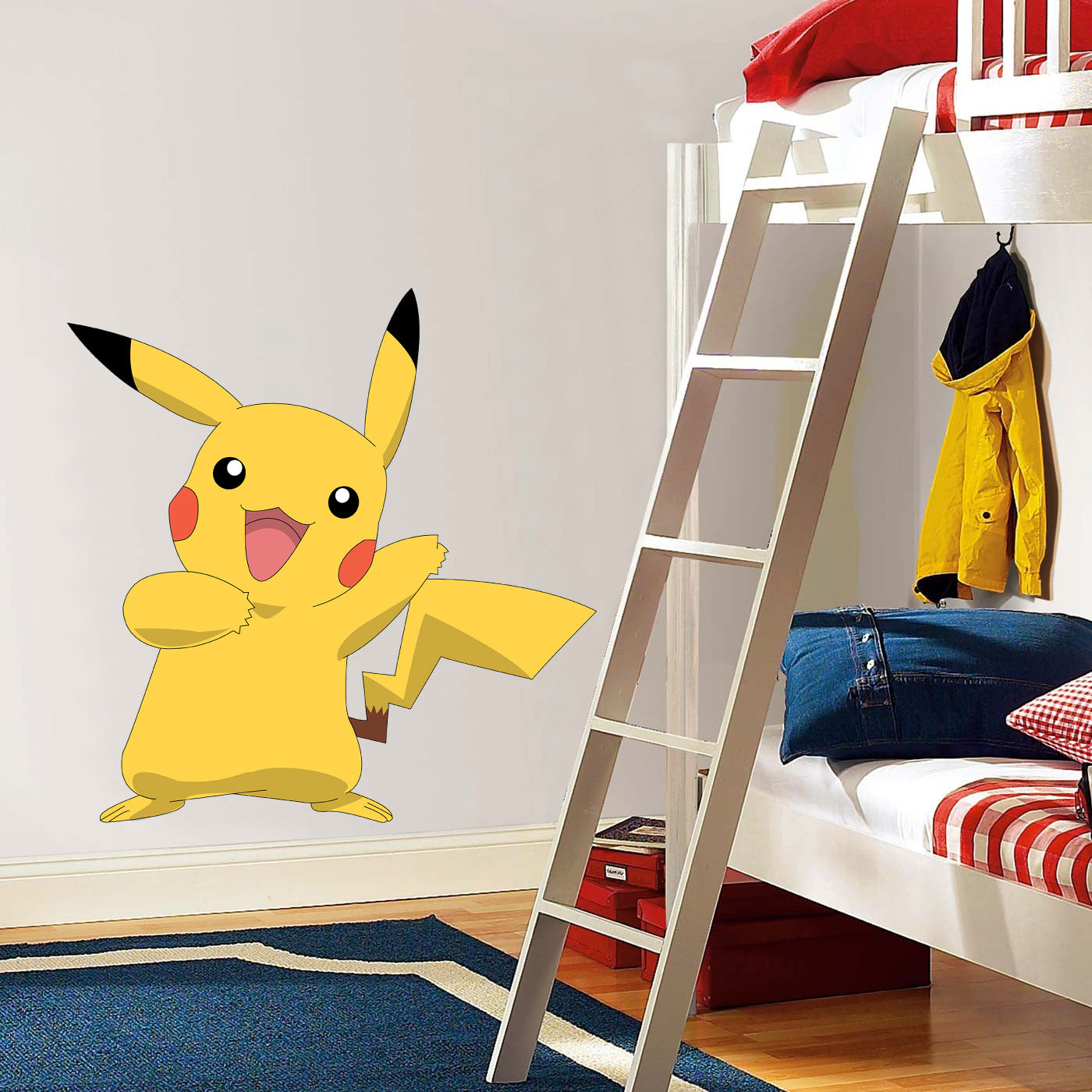 PIKACHU Pokemon Wall Sticker Removable Decal Home Dcor Art Mural C367