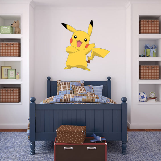 PIKACHU Pokemon Wall Sticker Removable Decal Home Dcor Art Mural C367