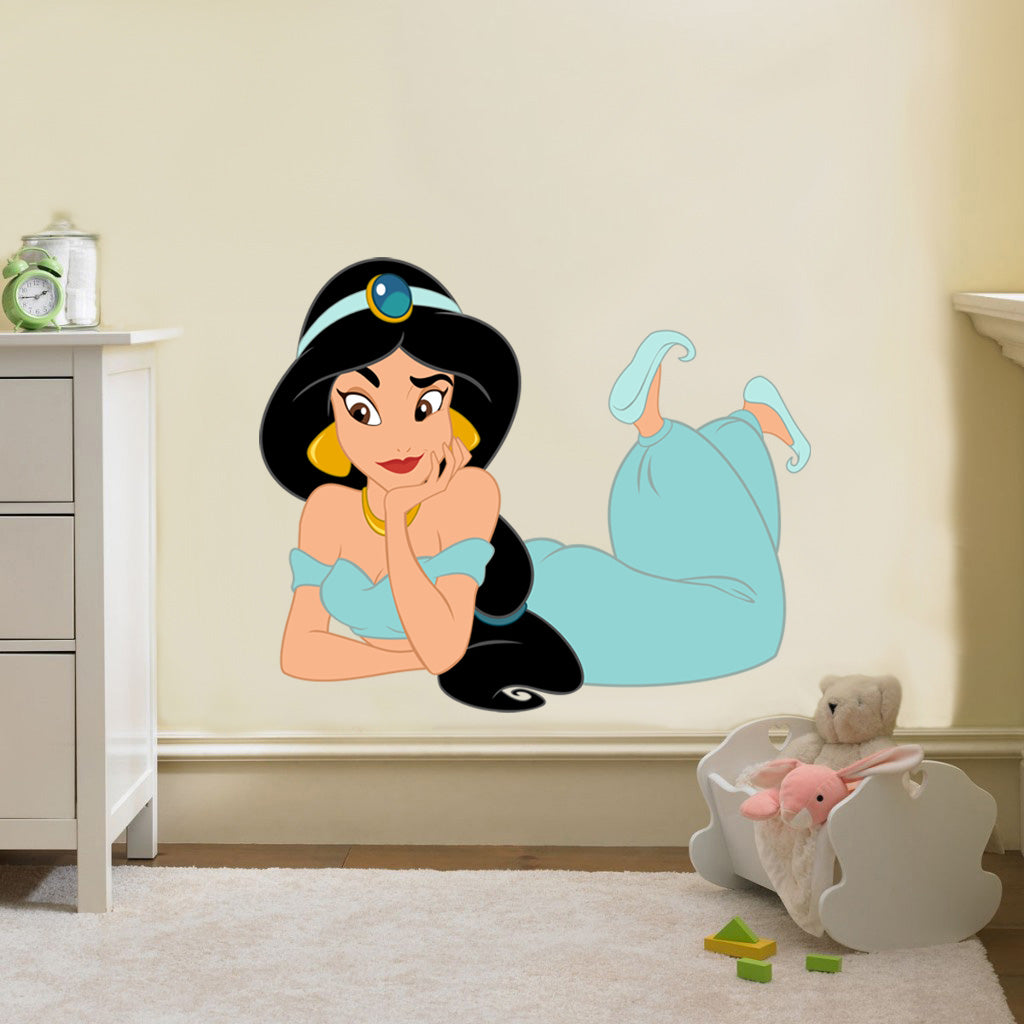 Jasmine Disney Princess Aladdin Autocollant mural Décalcomanies C157