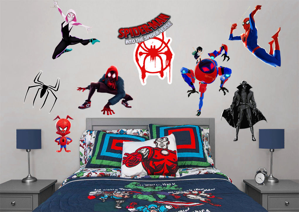 Spiderman Into The Spider Verse Wall Stickers Decals WC373