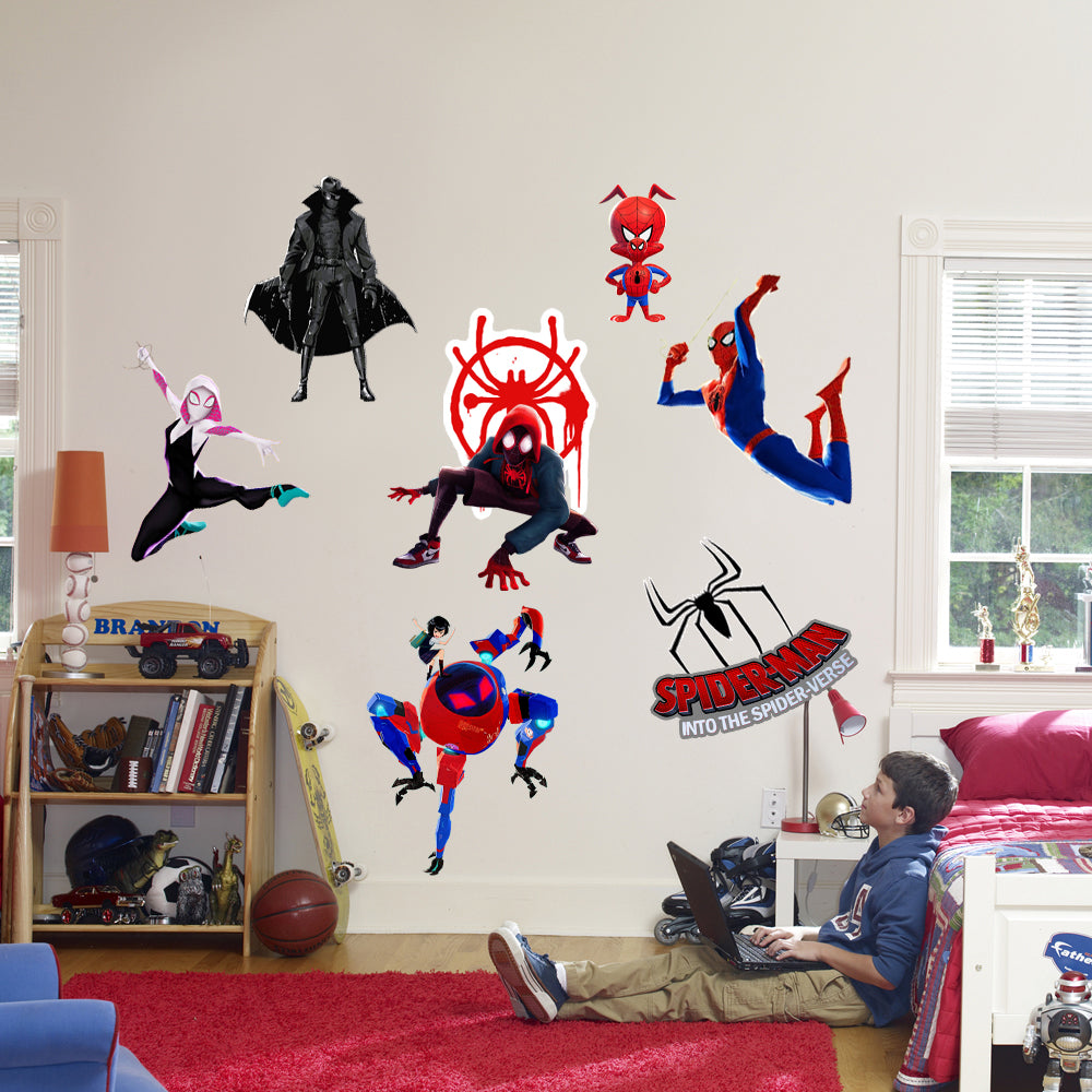 Spiderman Into The Spider Verse Wall Stickers Decals WC373